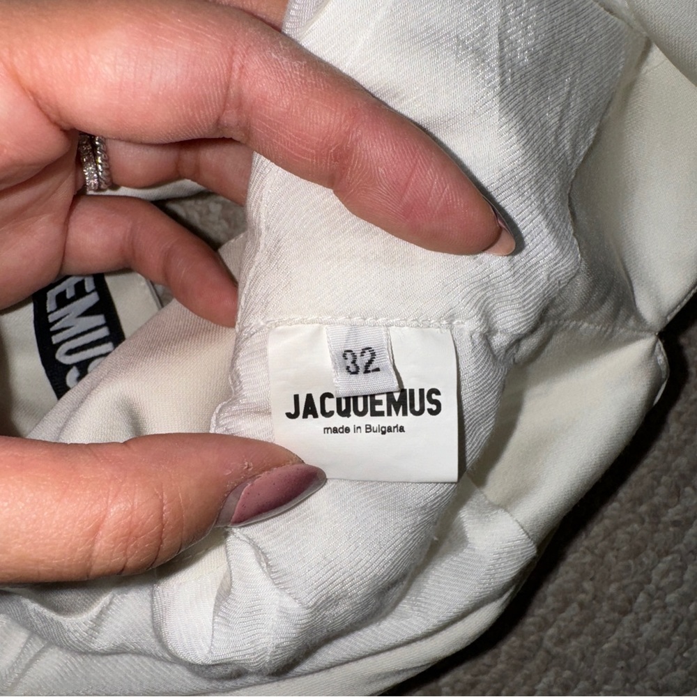 JACQUEMUS Off-White 'La Robe Saudade' Dress - Picture 12 of 16